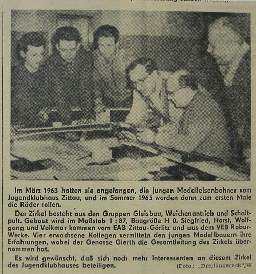 Presseinformation aus dem Jahr 1963