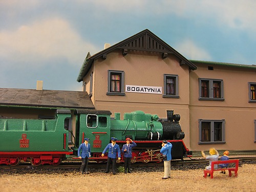 Die Px48 mit Eisenbahnern in Bogatynia