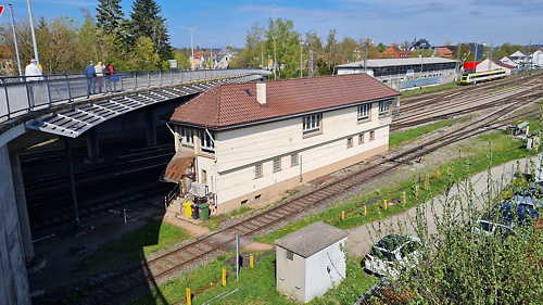 das originale Stellwerk 2 im Bahnhof Villingen das originale Stellwerk 2 im Bahnhof Villingen