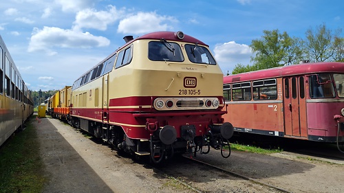 Diesellok 218 105-5 Diesellok 218 105-5